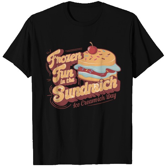 Ice Cream Sandwich T Shirts