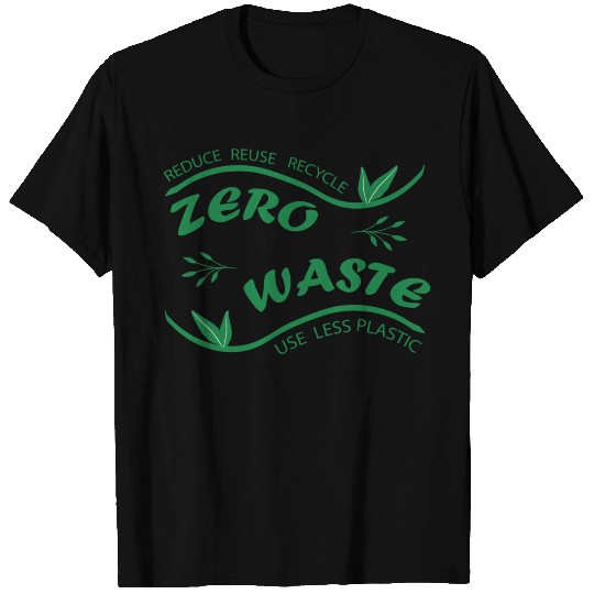 Zero Waste Eco Clipart T Shirts