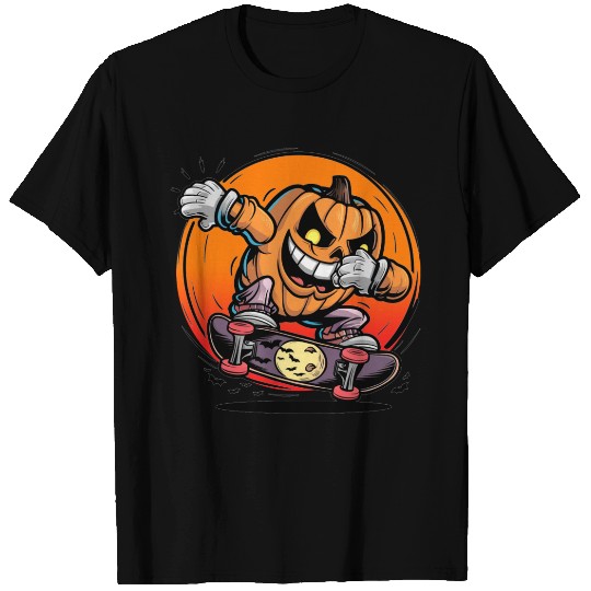 Halloween jack o lantern dabbing T Shirts