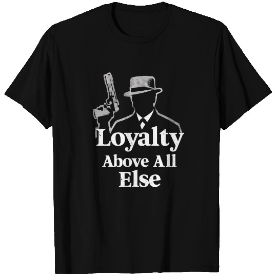 Mobster Gangster Mafia Organized Crime Boss T Shirts