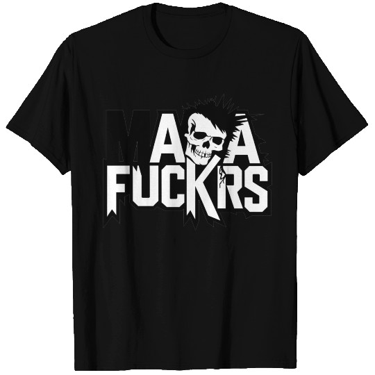 Rebel Skull Punk Design T Shirts