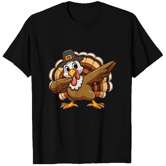 Thanksgiving turkey dab T Shirts