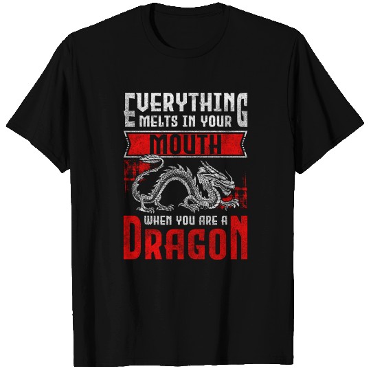 Fire Scales Middle Ages Culture T Shirts