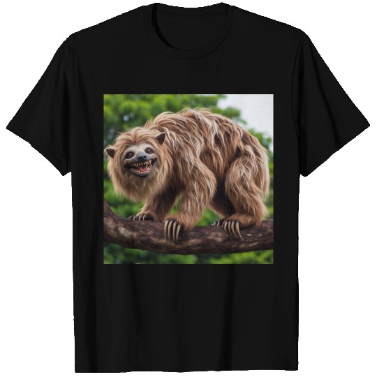 The hyena-sloth T Shirts
