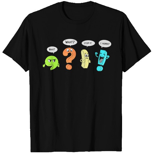 Punctuation Party English Teacher Wait What Stop F T Shirts
