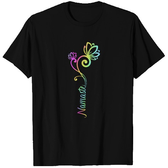 Retro Zen Meditation Namaste T Shirts