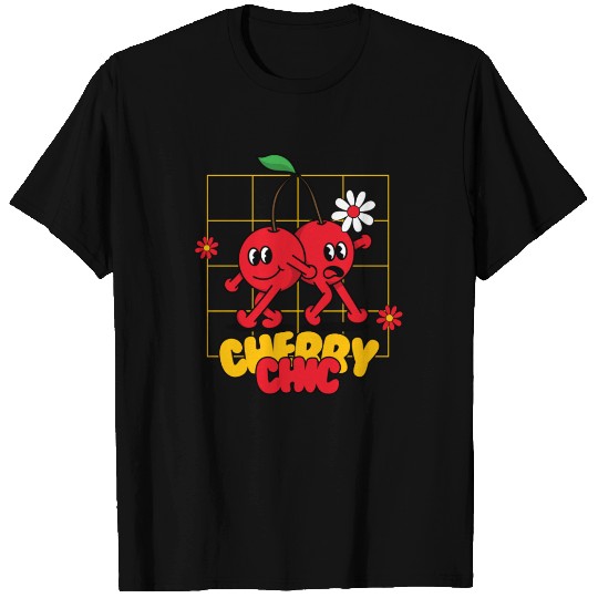 Funky Cherry Chic Sweet Style with a Playful Twist T Shirts