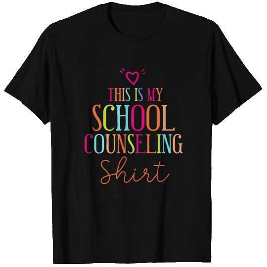 School Counselor This Is My School T Shirts