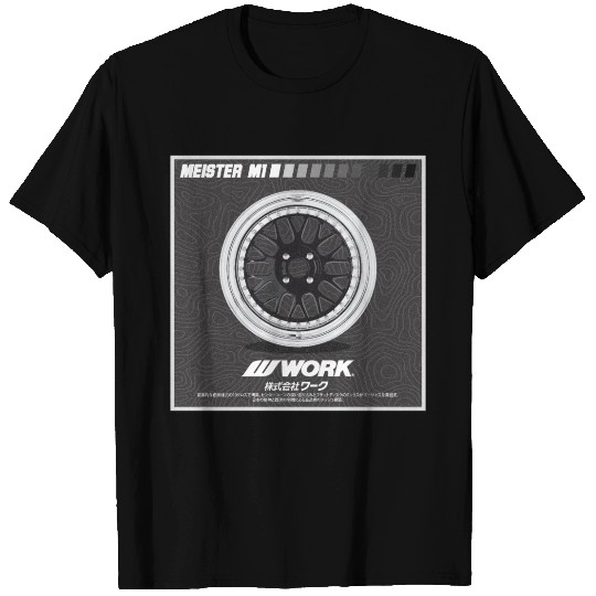 Car Wheels/Rims Work Meister M1 Front T Shirts