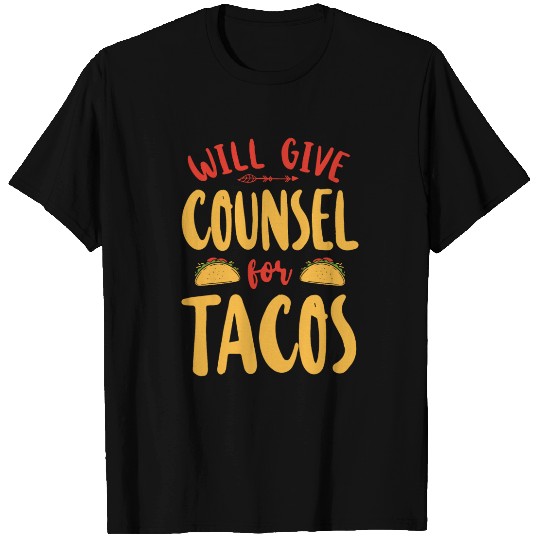 School Counselor Taco Will Give T Shirts
