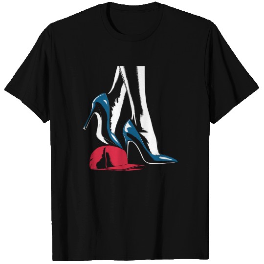 Kamala Harris Heels Stepping On Maga Hat T Shirts