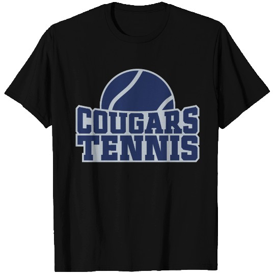 Cougars Tennis Design 1 T Shirts