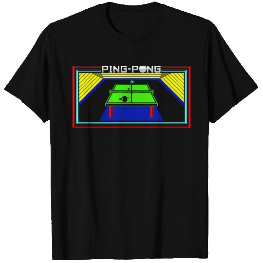Ping Pong ZX Spectrum 8-bit T Shirts