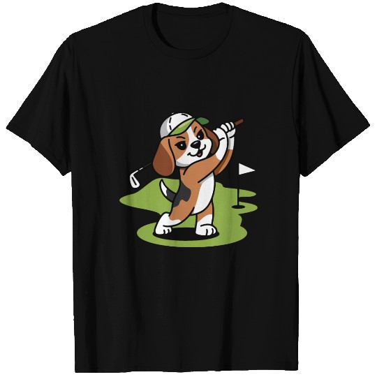 beagle dog golf T Shirts