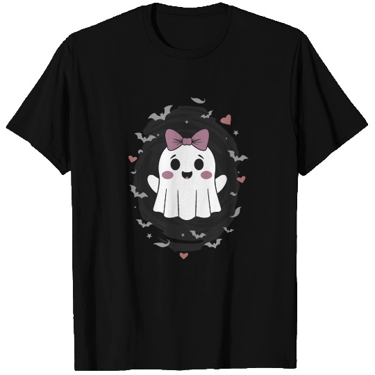 Sweet ghost with bats T Shirts