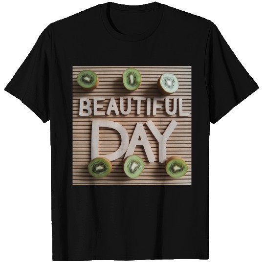 Les tranches de kiwi vous souhaitent une bonne jou T Shirts