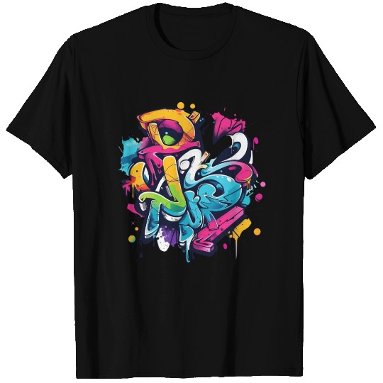 cool winter graffiti T Shirts