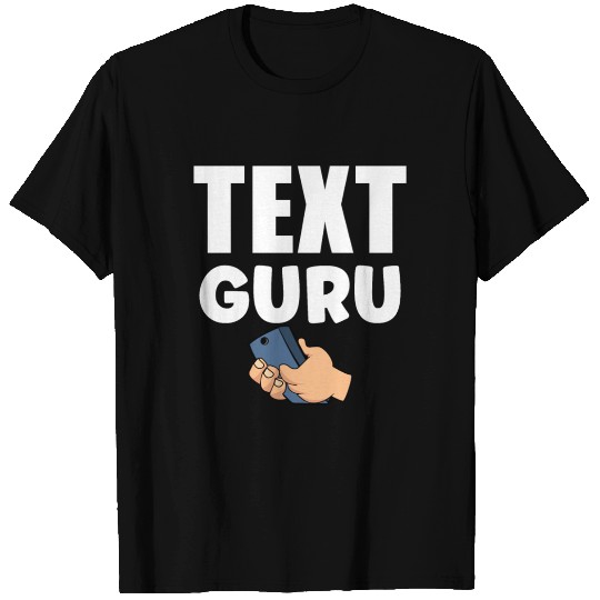 Text Guru Text Gift V3, Typography Art, T Shirts