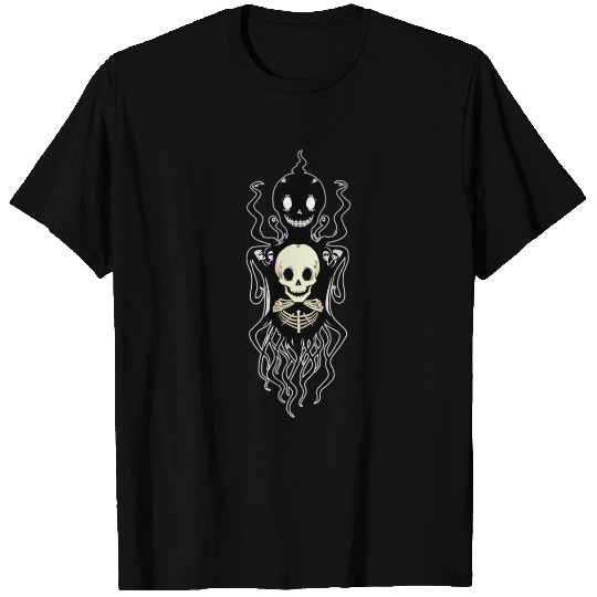 Spooky Halloween Art Series Creepy Monster Demon T Shirts