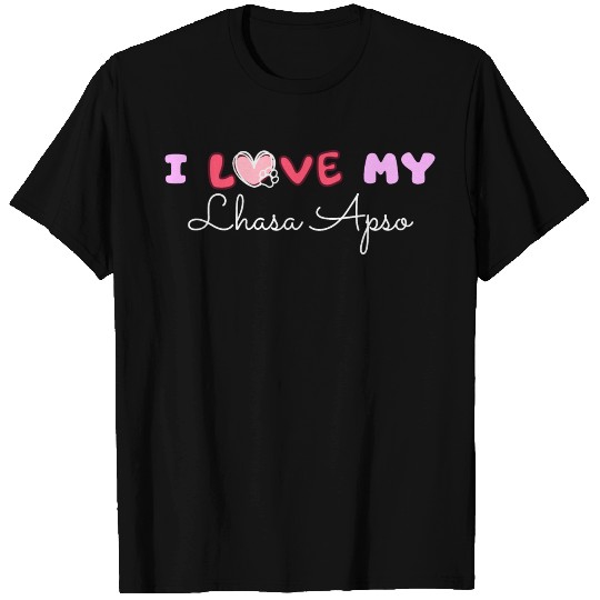 I Love My Lhasa Apso T Shirts