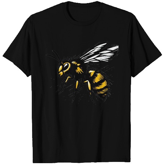 Two Color Wasp Insect Art 1 T Shirts