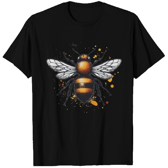 Honey Bee Insect Art T Shirts