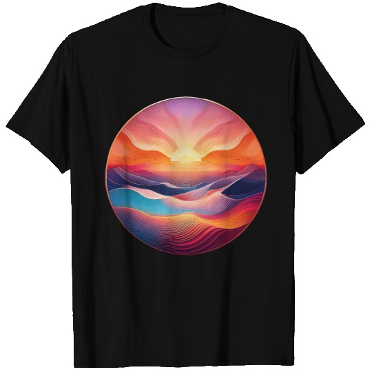 Colorful Sunrise T Shirts