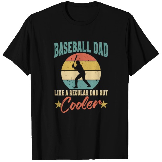 Baseball Dad Funny Baseball Lover Father's Day T Shirts
