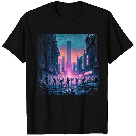 The Zombie Apocalypse T Shirts