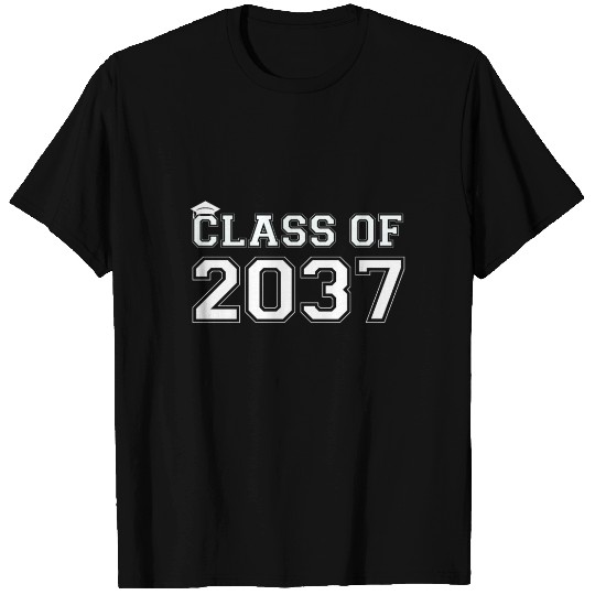 Class Of 2037 Pre K Grow With Me Graduation T Shirts