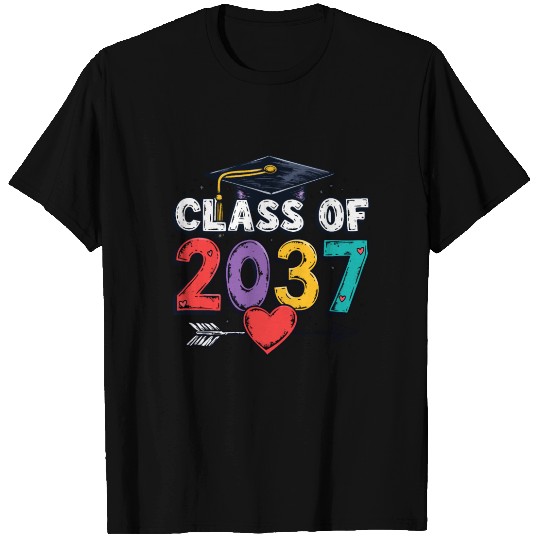 Celebrating the Class of 2037: A Colorful Future T Shirts