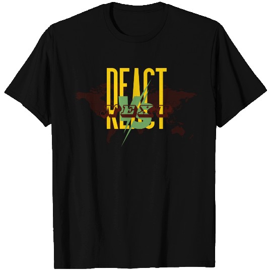React vs Next: The Modern Web Showdown T Shirts