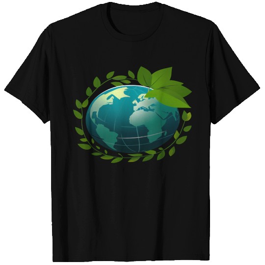 Love Earth | Eco Globe | Green Planet T Shirts