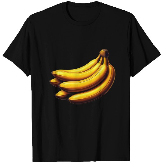 Banana food art bananas design 1 T Shirts