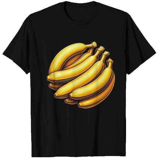 Banana food art bananas design T Shirts