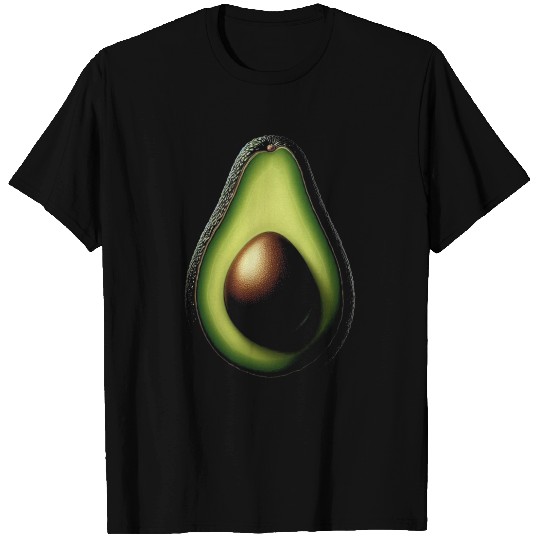 Avocado food art vegan design 2 T Shirts