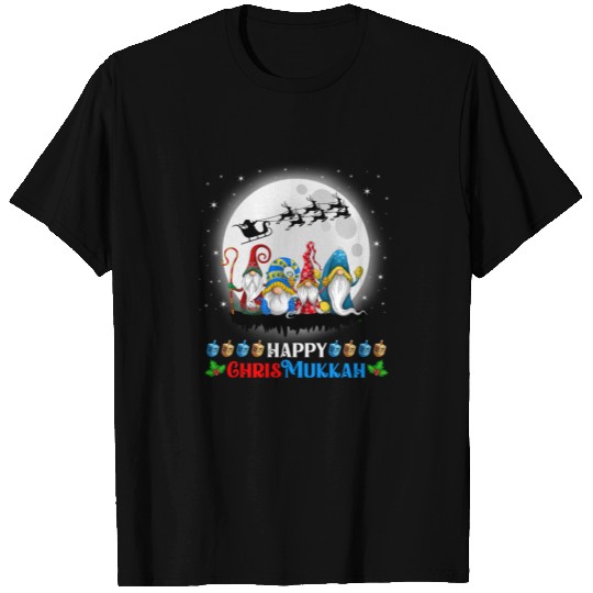 Happy Chrismukkah Gnomes Christmas Hanukkah T Shirts
