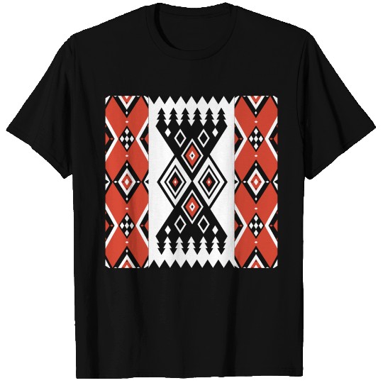 Traditional Geometric Design SADO T Shirts
