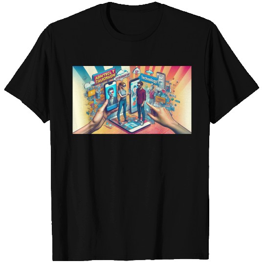 Addict to Technology T Shirts