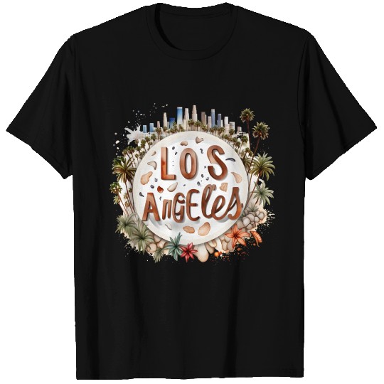 Los Angeles USA gift idea T Shirts