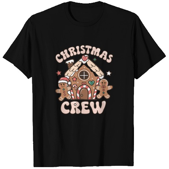 Christmas Crew Gingerbread T Shirts