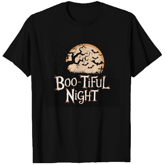 BOO Tiful Night 1 Fig T Shirts