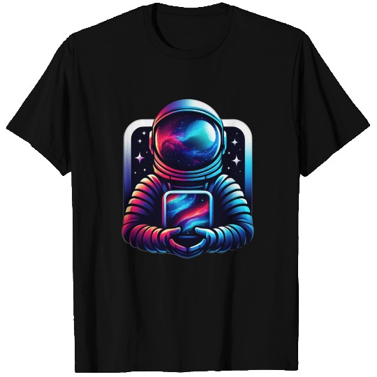 Astronaut Holding Space T Shirts