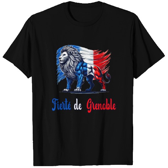 The proud Grenoble flag design T Shirts