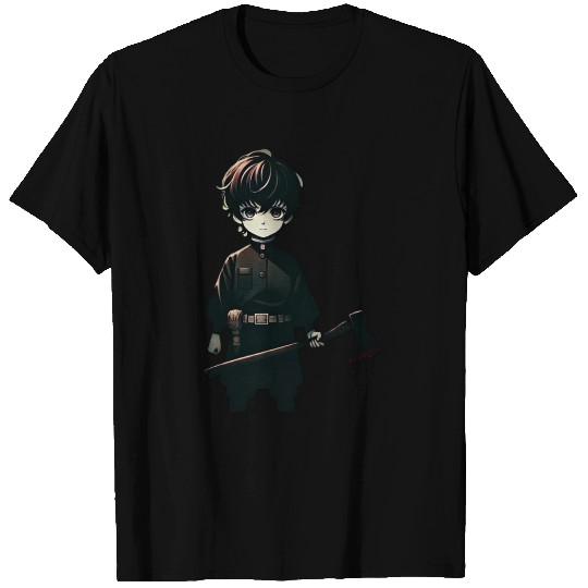 Boy & Axe Anime T Shirts