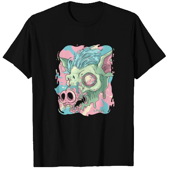 Psychedelic Dreams Pig T Shirts