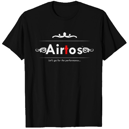 AT logotext with Red T and white DESIGN T Shirts