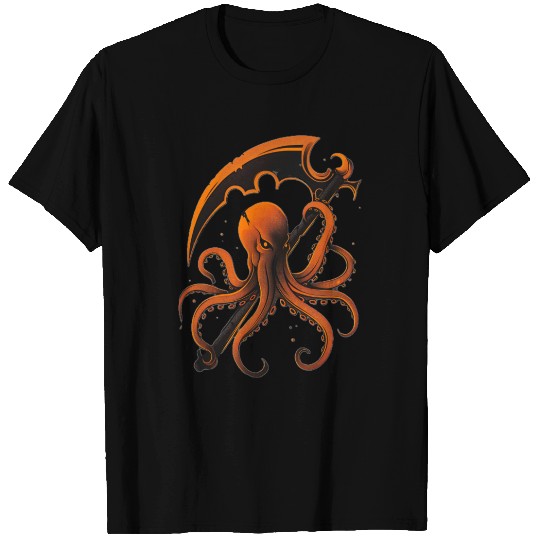 Halloween Octopus T Shirts