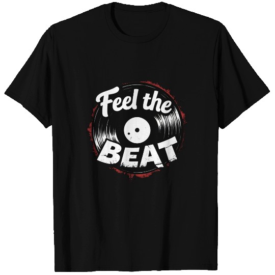 Classic Vinyl 'Feel The Beat' T Shirts