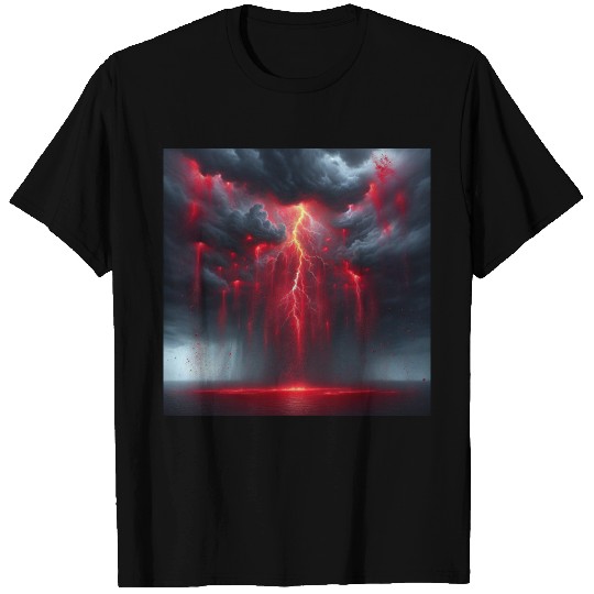 Grey Stormy Evening T Shirts